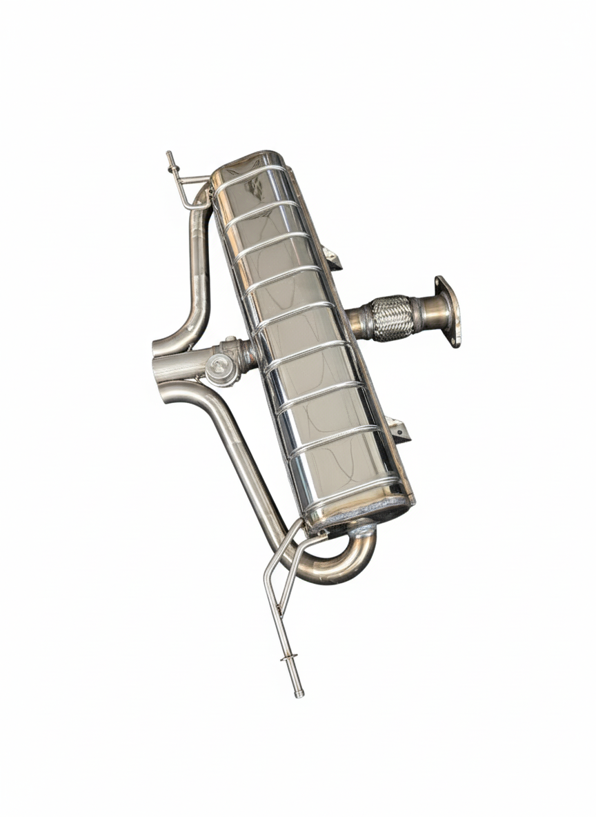Sports Exhaust with Valve + Downpipe