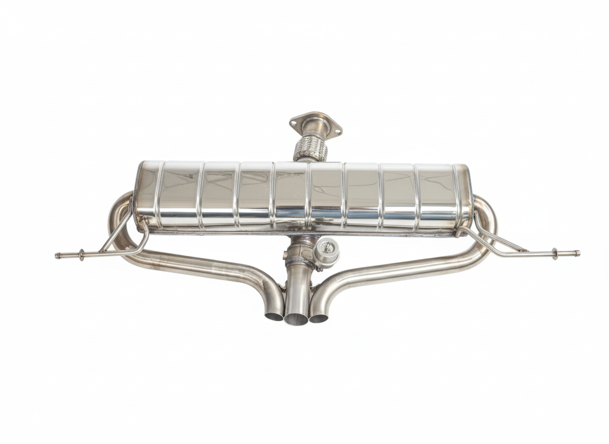 Sports Exhaust with Valve + Downpipe