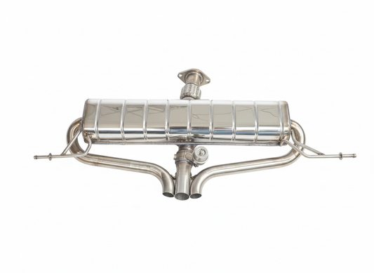 Sports exhaust with valve