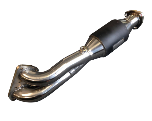 2 into 1 catalyzed pre-muffler - standard 300cc