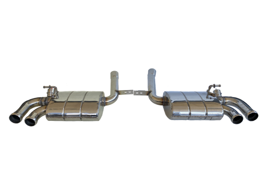 Sports muffler with valve (switch control)