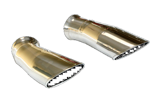 Pair of oval outlets