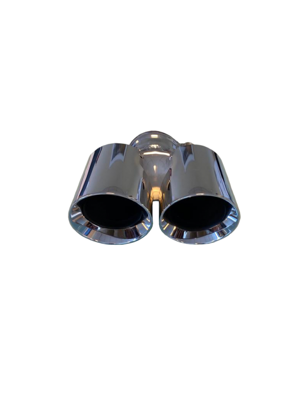Double Beveled Outlet - 2X88 Chrome
