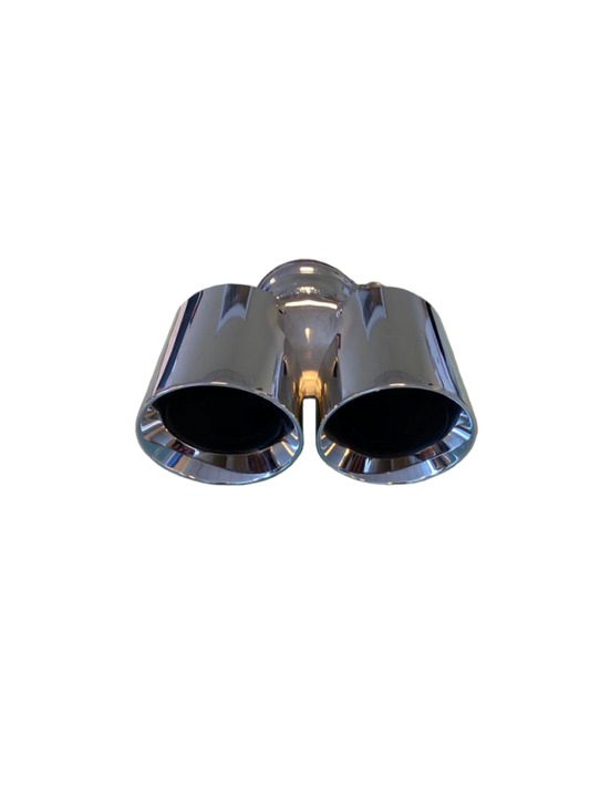Double Beveled Outlet - 2X88 Chrome