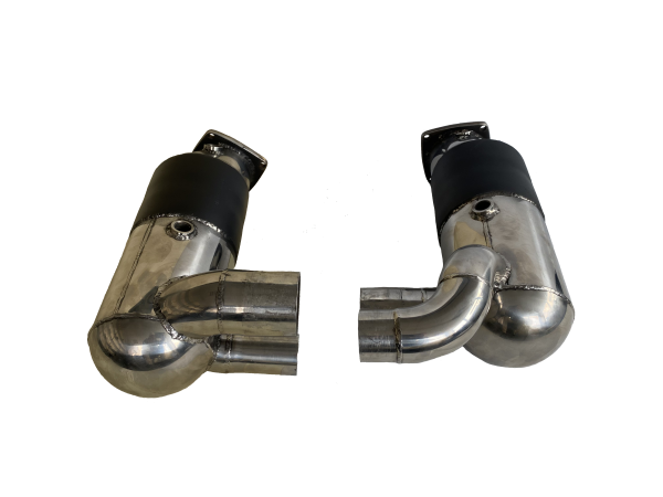Pair of 200cc SCART sports catalysts for PORSCHE 991-2 PSE