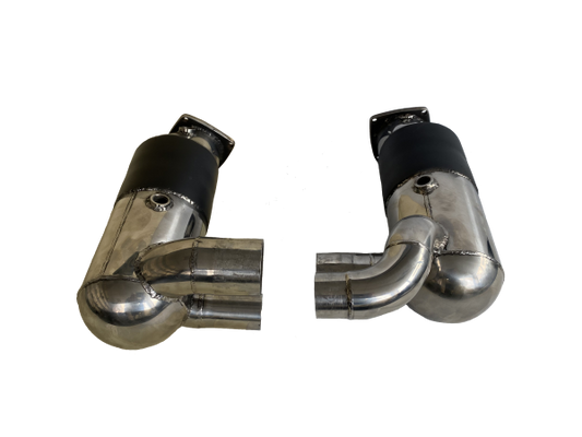 Pair of 200cc SCART sports catalysts for PORSCHE 991-2 PSE