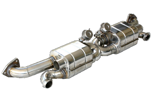 Rear center exhaust with valves - Switch control