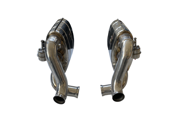 Valve muffler - switch control