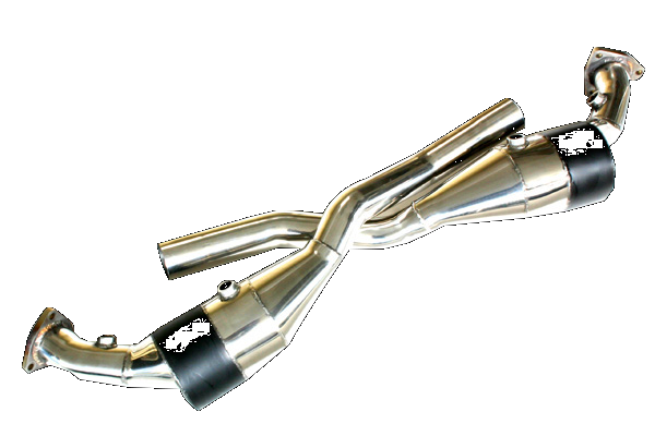 Sport catalysts (200 cells) for Porsche 997