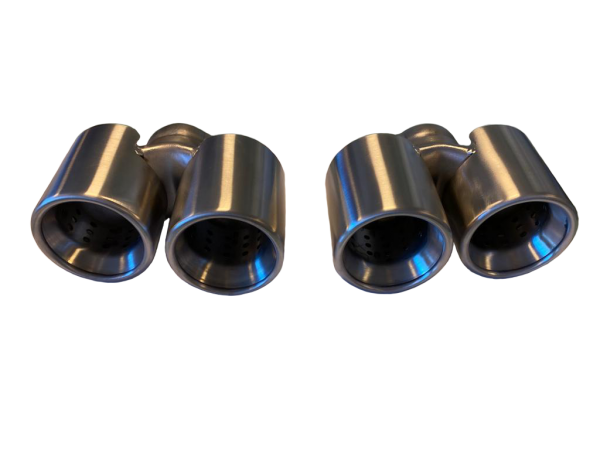 Pair of brushed outputs