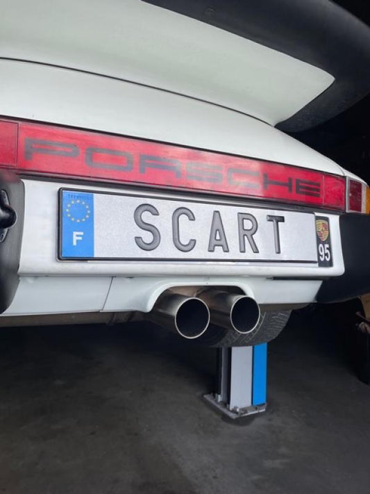 Double rear exit + Riva skirt
