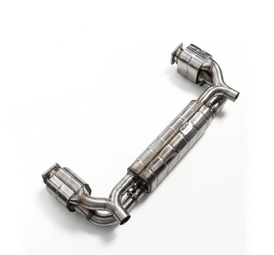 Catalytic converters 200 cellules + Exhaust sport - Porsche 911 (996 Turbo)