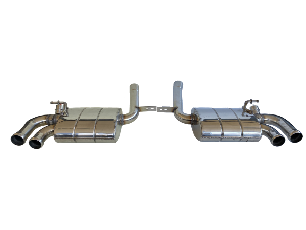 Sports muffler with valve (switch control)