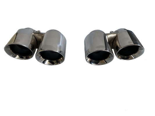 Pair of Chrome Outlets